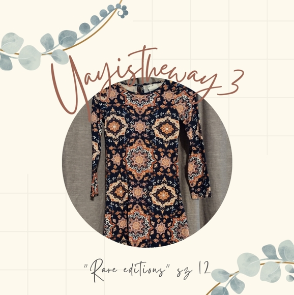 "Rare editions" dress - Picture 1 of 1